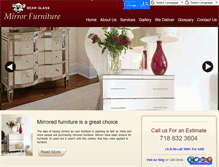 Tablet Screenshot of mirrorfurniture.us